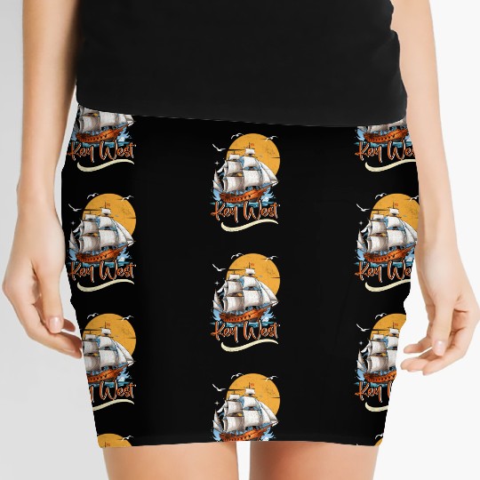 KEY-WEST FLORIDA Sunshine-State Florida Keys Women's Mini Skirts