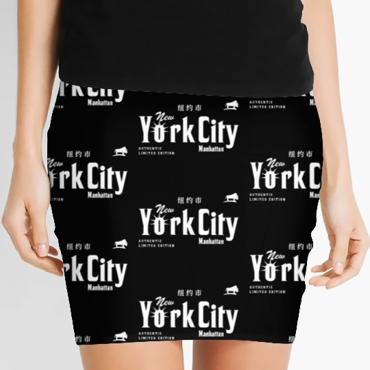 New York City, Manhattan Women's Mini Skirts