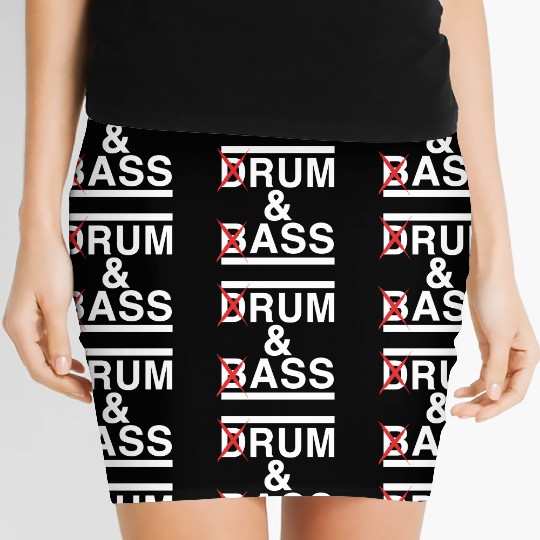 Drum And Bass Women's Mini Skirts