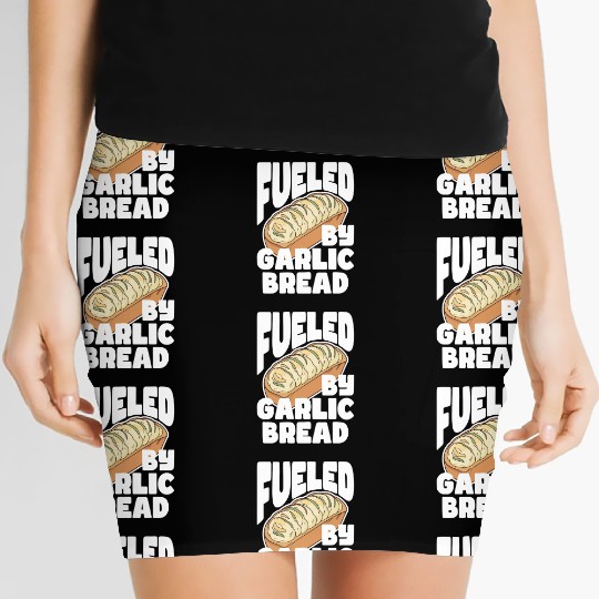 Fueled by Garlic Bread – Endless Power Women's Mini Skirts