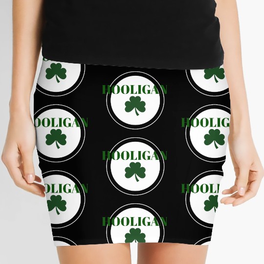 Hooligan with Clover Women's Mini Skirts