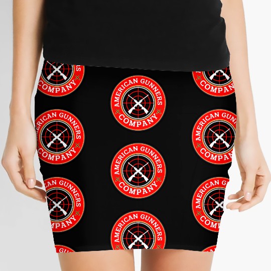 american gunners company Women's Mini Skirts