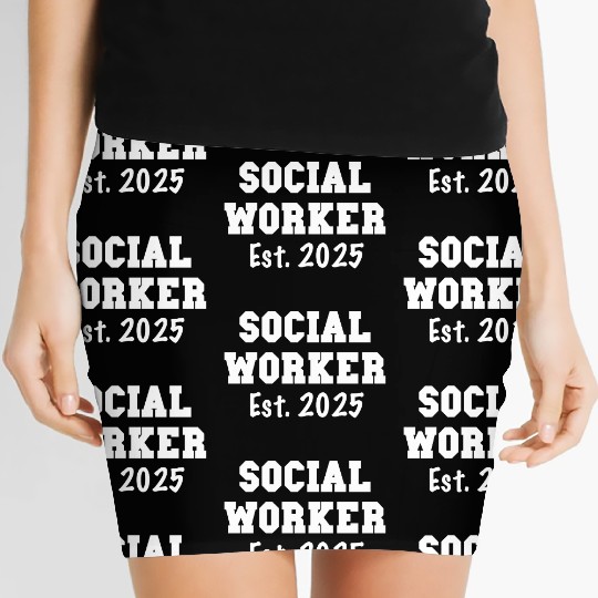 Social Work Graduation 2025 - Social Worker 2025 Women's Mini Skirts