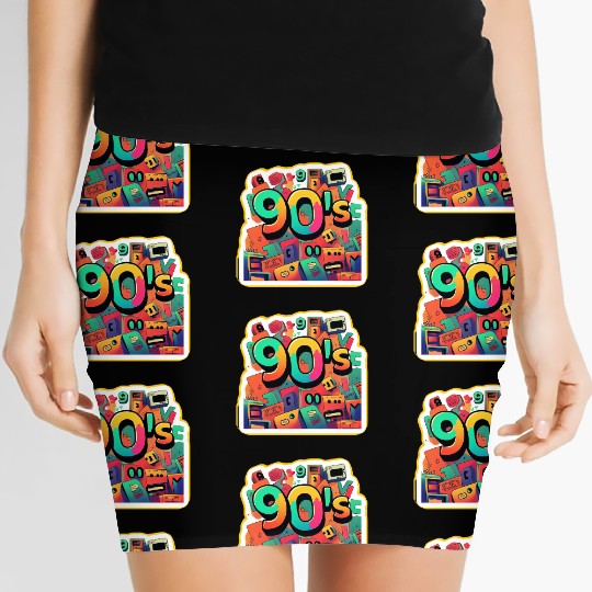 Retro Vibes: Game Like It’s the 90s Women's Mini Skirts