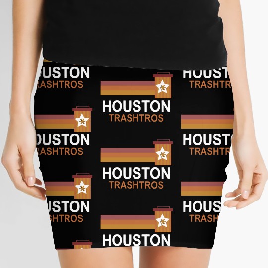 Houston Trashtros Asterisks Women's Mini Skirts