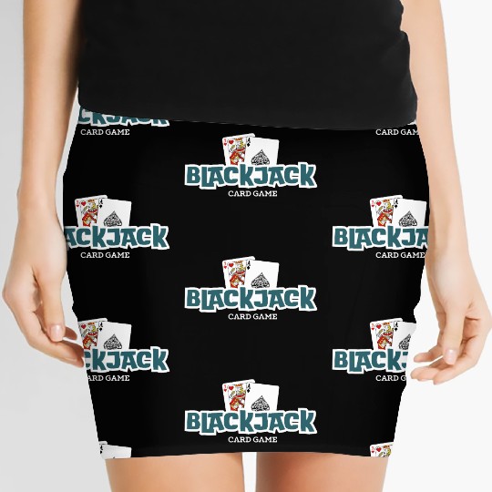 Blackjack: The Classic Card Game Women's Mini Skirts
