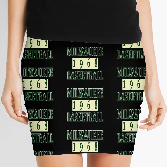 Milwaukee Basketball 1968 Classic Women's Mini Skirts