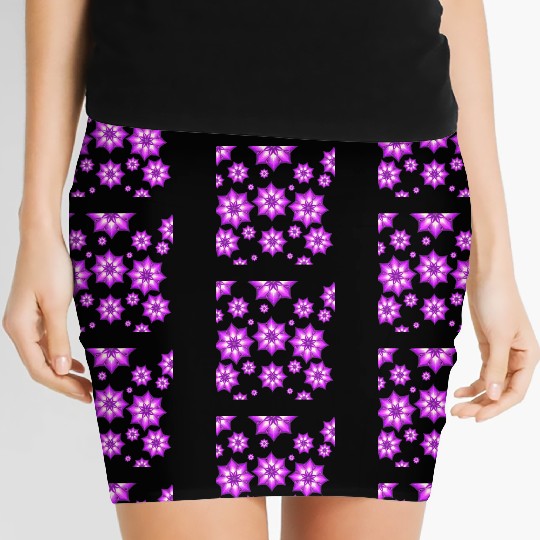 Flower Women's Mini Skirts