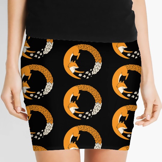 Fox Circle Women's Mini Skirts