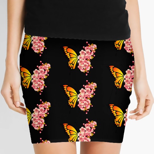 Spring. Spring break. Spring colors. Spring celebr Women's Mini Skirts