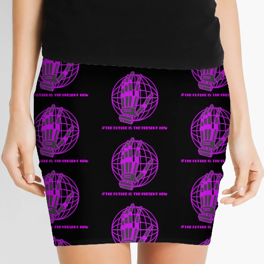 AI Robots The Future Funny Women's Mini Skirts