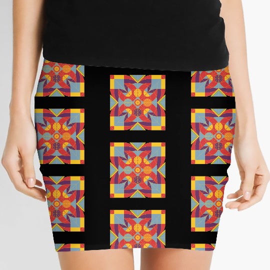 Self Realization. Butterfly. Finding yourself Women's Mini Skirts