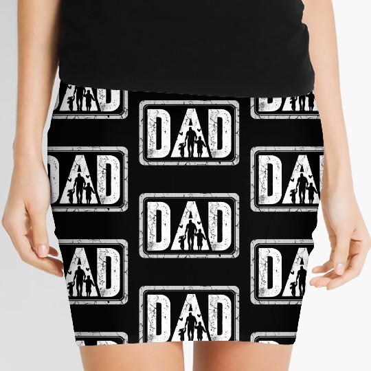 Best Dad Ever - Father's Day Gift with Dad Women's Mini Skirts