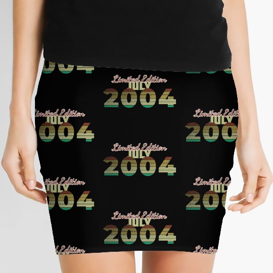 21st birthday Limited Edition SCR 07/2004 Women's Mini Skirts