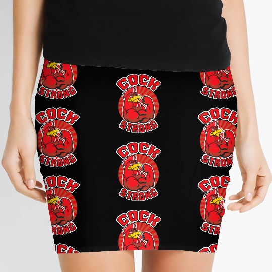 Cock Strong Women's Mini Skirts