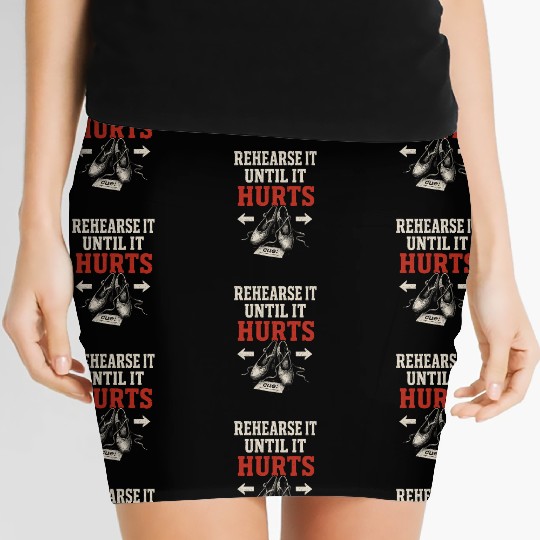 Theater Kid Drama Club Musical Theater Nerd Stage Women's Mini Skirts