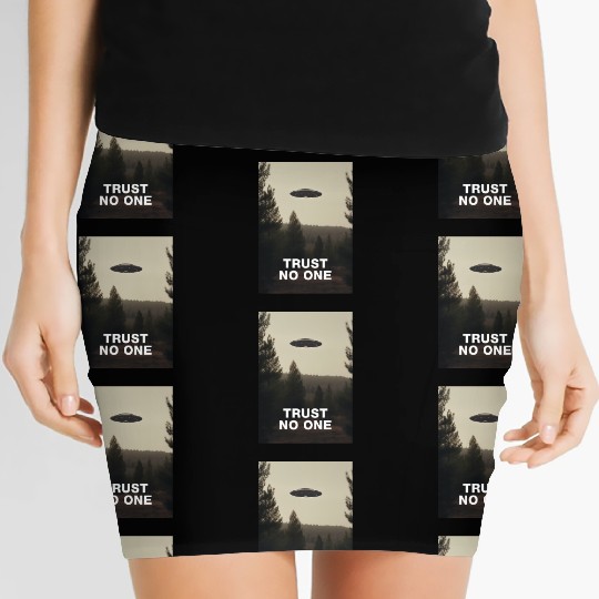 Trust No One/The X-Files poster, S01E24 1994 Women's Mini Skirts
