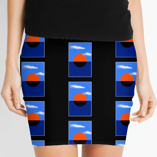 Bauhaus Summer Horizon Women's Mini Skirts