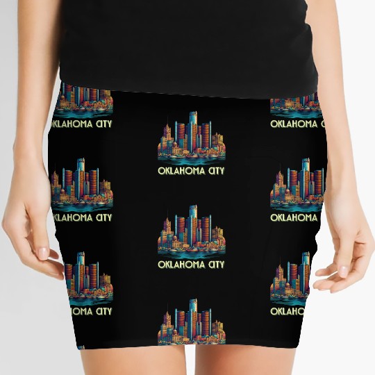 Oklahoma City Oklahoma USA Women's Mini Skirts