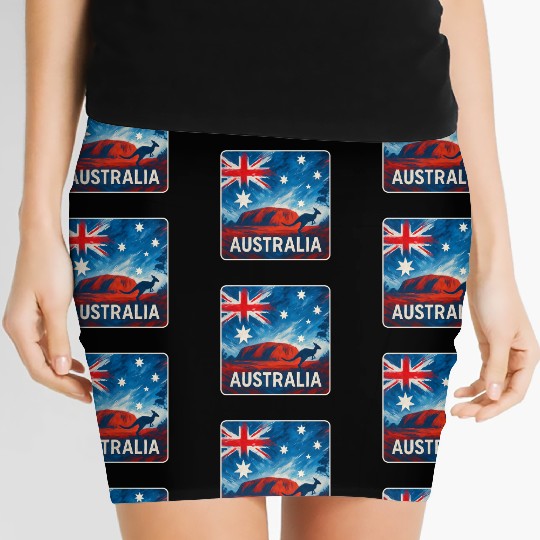 Australia Outback Design Women's Mini Skirts