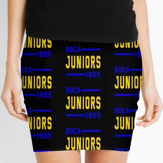 Boca Juniors 1905 Football Classic Women's Mini Skirts
