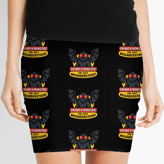 Misunderstood Mothman Women's Mini Skirts