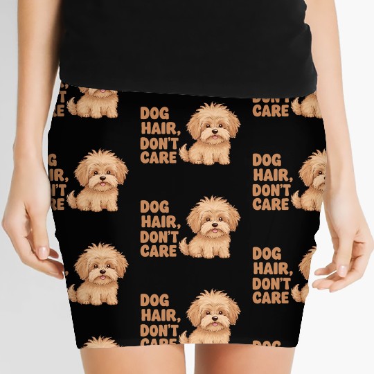 Dog Hair, Don’t Care Women's Mini Skirts