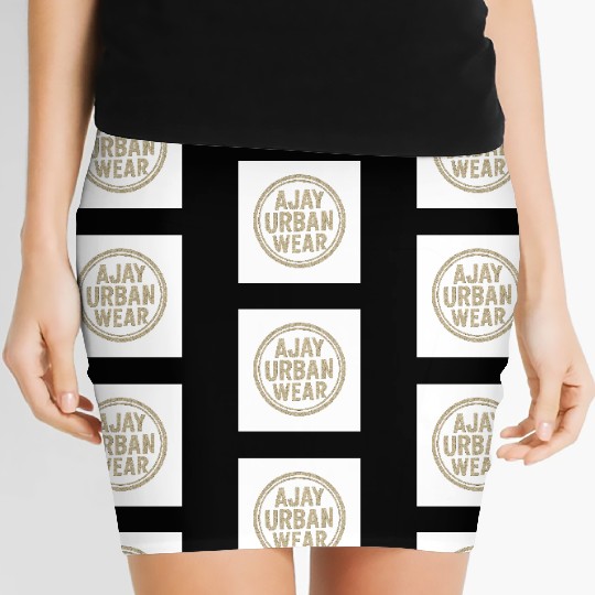 Stamped Urban: Ajay Urban Seal Women's Mini Skirts