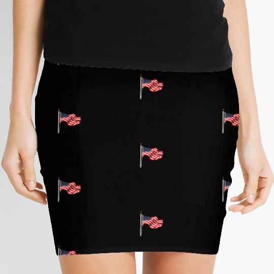Proud Wife Of A US Army Veteran Women's Mini Skirts