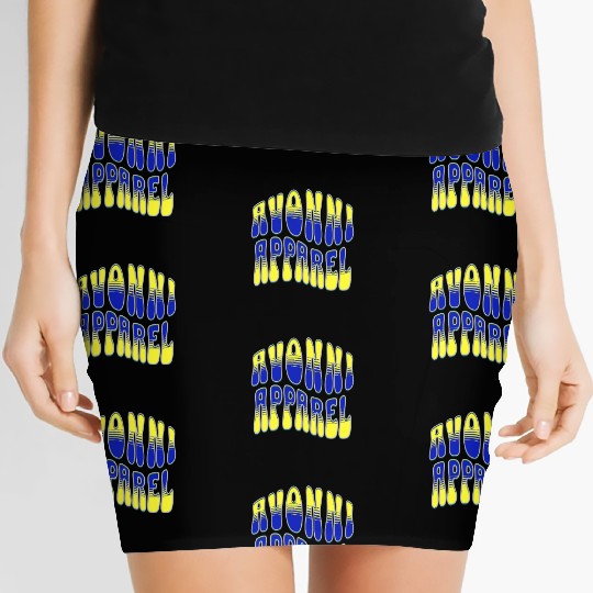 Vibrant Summer Aloha Sunset Design Women's Mini Skirts