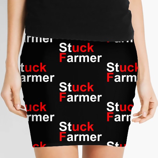 Stuck Farmer Women's Mini Skirts