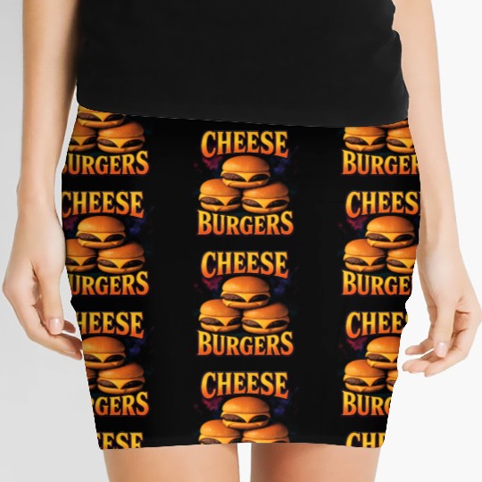Bologna Sandwich Favorite Food Weird 90s Bologna Women's Mini Skirts