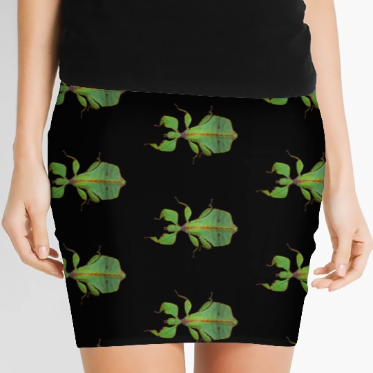 Real Leaf Insect Women's Mini Skirts