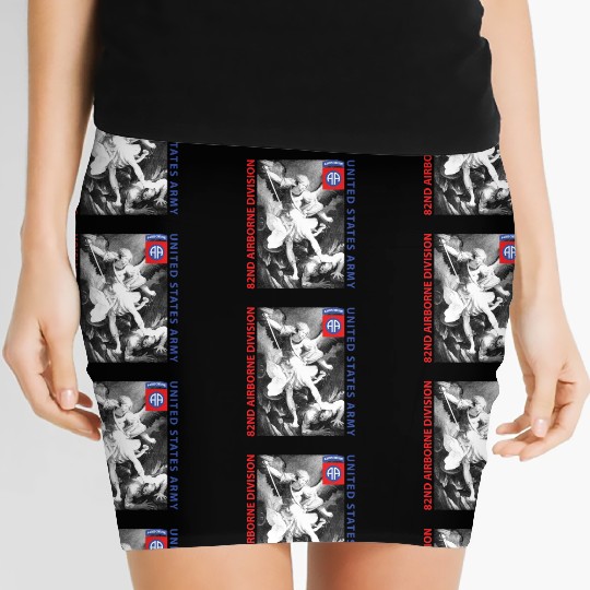 82nd Airborne - Saint Michael Women's Mini Skirts