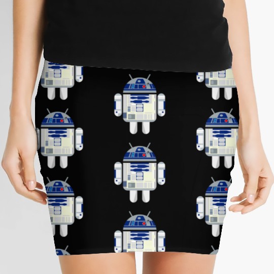 R2D2 Android Women's Mini Skirts