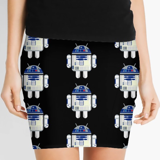 R2D2 Android Women's Mini Skirts