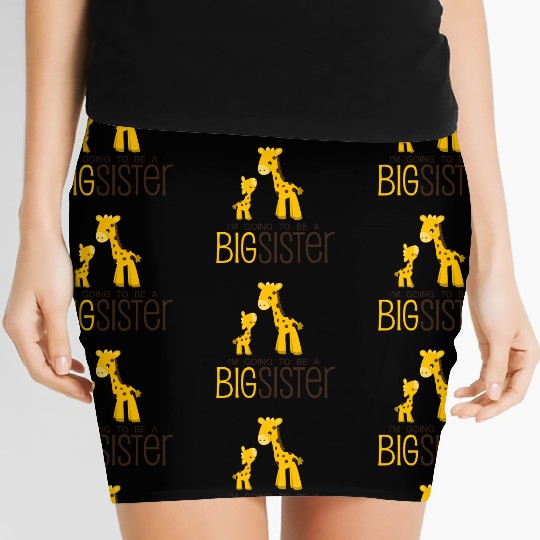 I am going to be a Big Sister Women's Mini Skirts