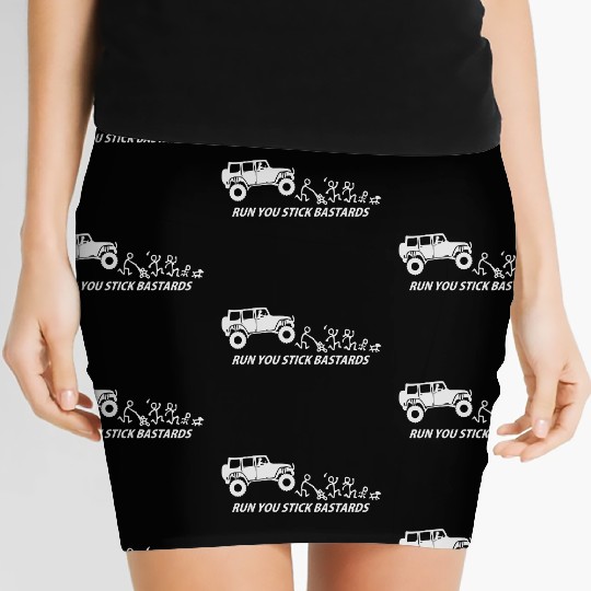 Jeep...Run Women's Mini Skirts