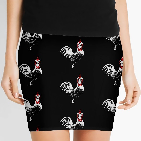 Cock funny Women's Mini Skirts