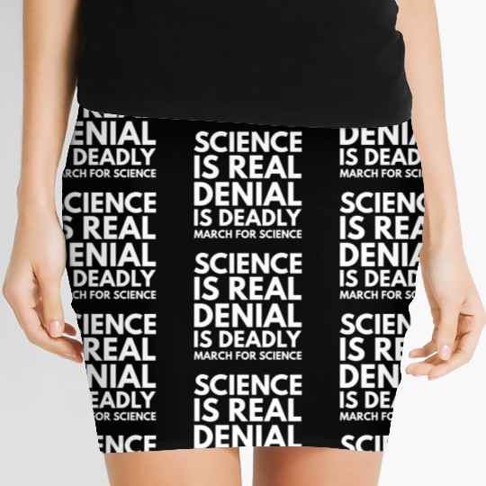 Science Is Real Women's Mini Skirts