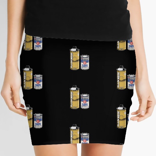 Funny Star Wars r2d2 and c3p0 parody Women's Mini Skirts