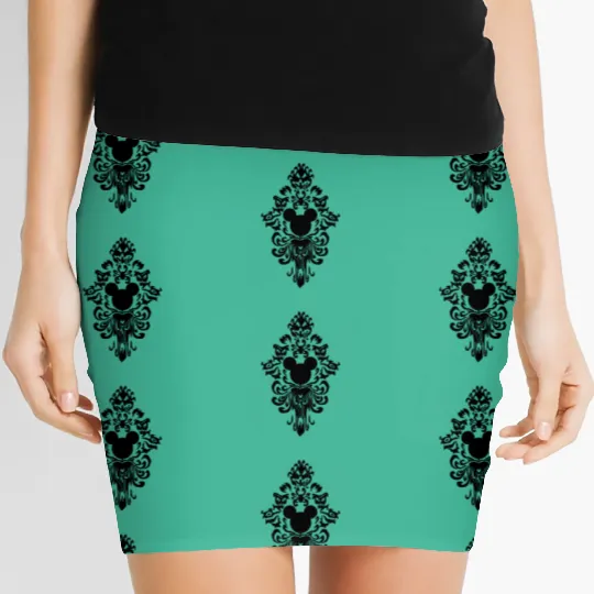 Haunted Mansion women's Women's Mini Skirts, Disney Haunted Mansion ride