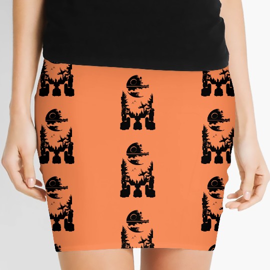 Disney STAR WARS R2D2 Women's Mini Skirts