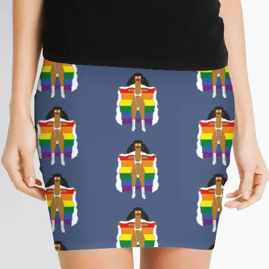 Bobs burgers marshmallow Women's Mini Skirts