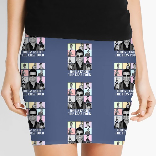 Jordan Knight Eras Tour Unisex Heavy Cotton Women's Mini Skirts