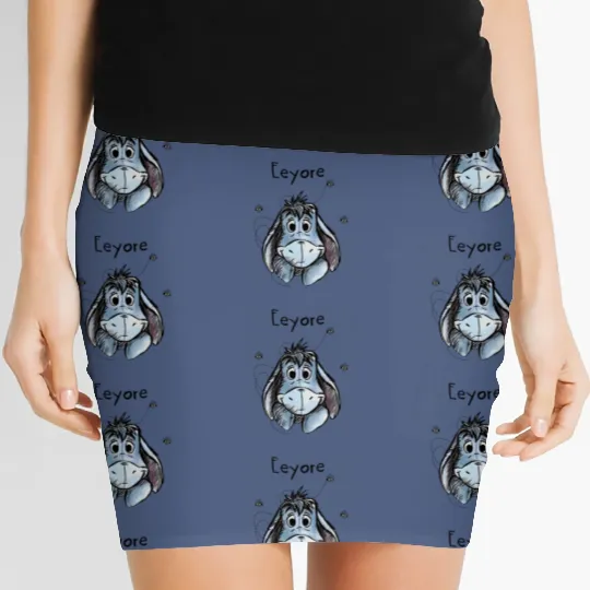 Disney Eeyore , Eeyore Balloons, Eeyore Women's Mini Skirts