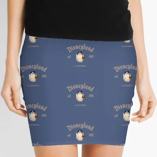 Disneyland Halloween Women's Mini Skirts, Disneyland Est. 1955 California Women's Mini Skirts