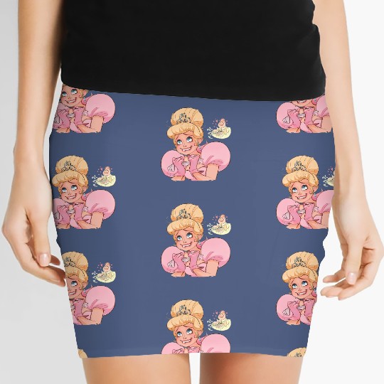 Disney Charlotte Emotions Women's Mini Skirts, Disney Princess Women's Mini Skirts, Princess And The Frog Women's Mini Skirts, Disney Princess Kid Women's Mini Skirts, Family Birthday Gift Kid.