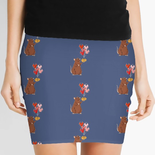 Discover Disney Emile Balloon Mickey Ears Women's Mini Skirts, Remy's Ratatouille