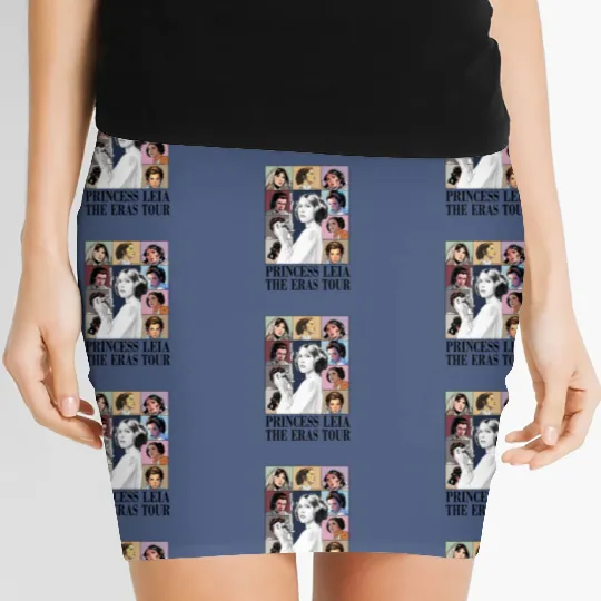 Discover Princess Leia Eras Tour, Vintage Princess Leia Women's Mini Skirts